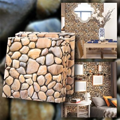 3D kőhatású falburkoló csempék - lehúzható és felragasztható | STONEBLOCKS